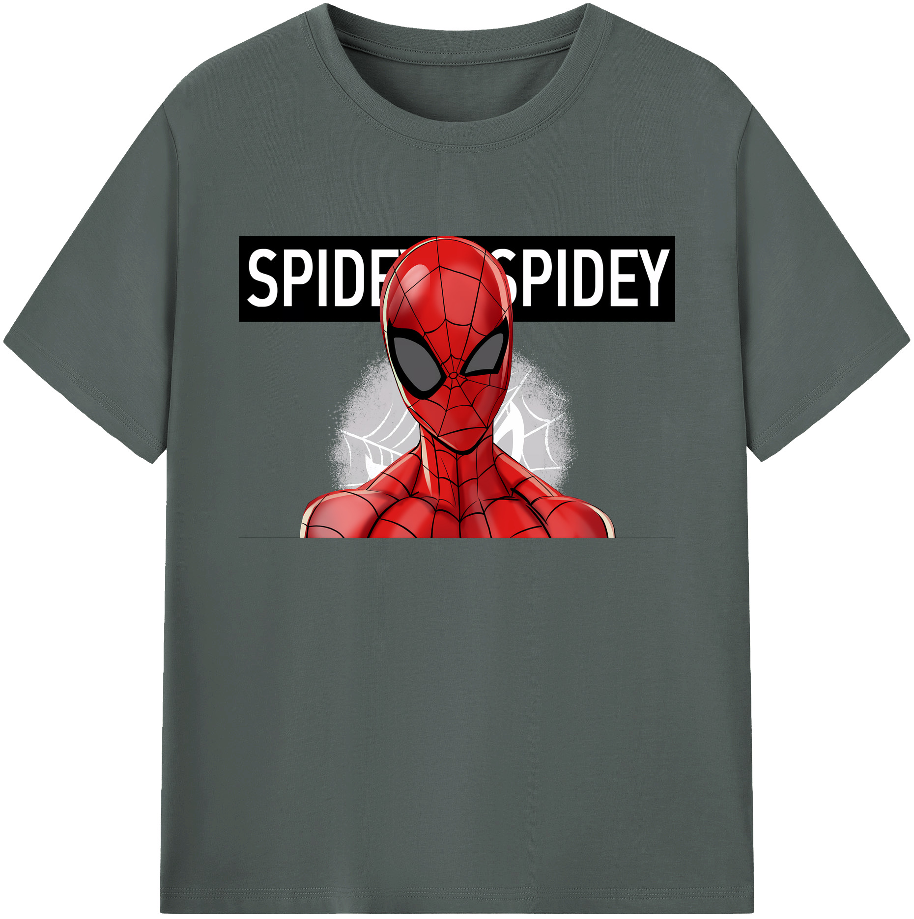 （画像用） Spider Man スパイダーマン 綿100％ メンズ半袖Tシャツ｜肌触りやわらか＆通気性